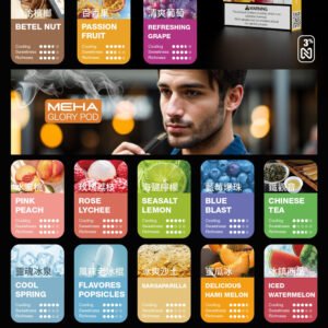 MEHA 魅嗨通用一代煙彈 搭載恆壓陶瓷芯技術 2.0ml 穩定出霧結構 完美適配主流一代主機系統 3% 丁鹽三顆裝 台灣現貨