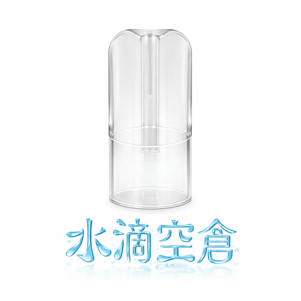 水滴空倉 一代通用 質感透明設計隨身吸睛 底部注油自己加 陶瓷芯口感純淨不噴油 一彈多用超省錢 台灣現貨