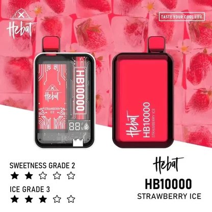 Hebat 喜貝 10000 數位螢幕精準控油 Mesh 芯爆發純粹風味 Type-C 高效續航 12W 強勁輸出口感超順不漏油 台灣現貨:圖片 3