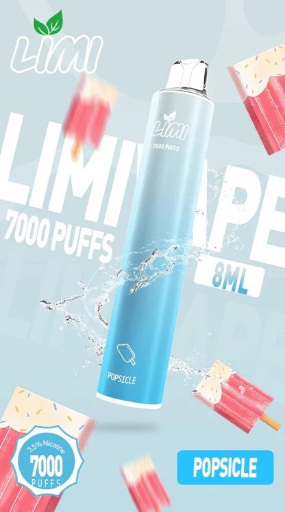 LIMI 7000口 吸氣會發光 LED 燈超帥 3.5% 夠勁擊喉感冰涼超爽 650mAh續航 可充電設計不用怕沒電 台灣現貨:圖片 7