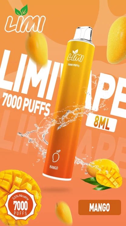 LIMI 7000口 吸氣會發光 LED 燈超帥 3.5% 夠勁擊喉感冰涼超爽 650mAh續航 可充電設計不用怕沒電 台灣現貨:圖片 9