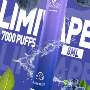 LIMI 7000口 吸氣會發光 LED 燈超帥 3.5% 夠勁擊喉感冰涼超爽 650mAh續航  可充電設計不用怕沒電 台灣現貨