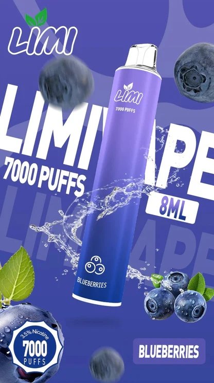 LIMI 7000口 吸氣會發光 LED 燈超帥 3.5% 夠勁擊喉感冰涼超爽 650mAh續航 可充電設計不用怕沒電 台灣現貨:圖片 2