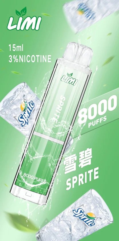 LIMI 8000口 吸氣會發光超有型 15ml 儲油王 續航天花板 搭載高效快充續航架構 3% 丁鹽精準擊喉技術 台灣現貨:圖片 9