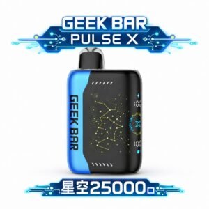 【買5送1超值購】GEEK BAR 星空系列 25000 口 純粹穩定動力輸出方案 18ml 巨量儲油空間 5% 尼古丁鹽配比 3D 全螢幕智慧監測技術 台灣現貨