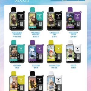 MEEL x Labubu 聯名限量款 10000 口長效續航 8.5ml 巨量儲油空間 550mAh 強力補能續航 3% 尼古丁鹽 台灣現貨