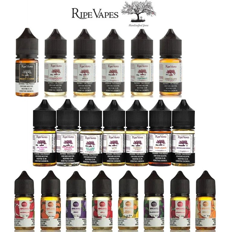 Ripe Vapes VCT 生命之樹 純粹烘焙雪茄風味還原 頂級香草奶油細膩霧化 濃郁滑順不刺喉 30ml 小煙解癮神器 台灣現貨:圖片 2