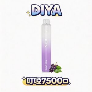 DIYA 叮啞 7500 拋棄式 10ml 巨量裝純粹還原 超極致水果冰 夠涼才好抽 Type-C 高效補給續航 台灣現貨秒發